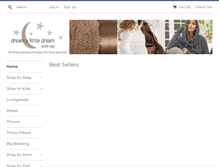 Tablet Screenshot of dreamalittledreamwithme.com